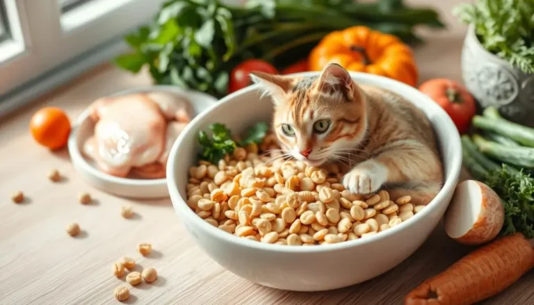 croquettes pour chat stérilisé