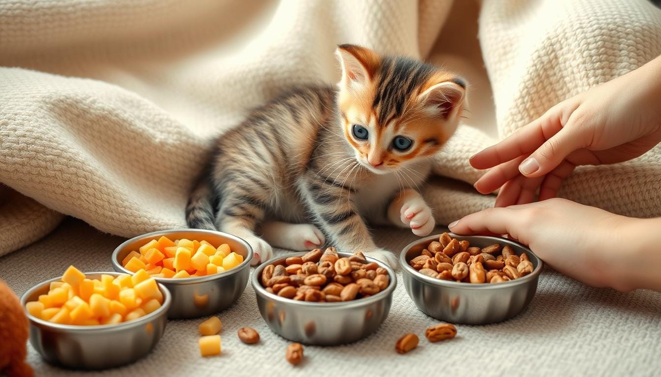 Alimentation du chaton